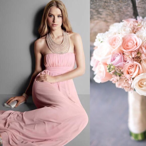 NWT Halter Mesh Gown - Picture 2 of 8